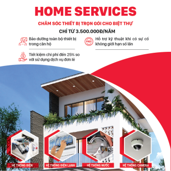 Gói dịch vụ dành cho biệt thự